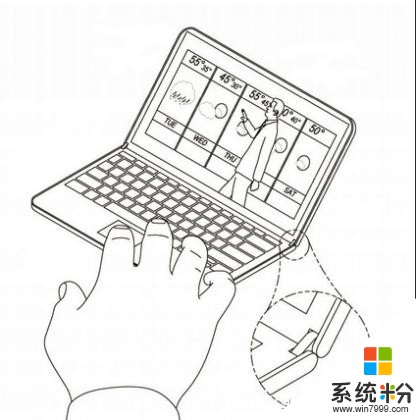 可折叠平板电脑Surface 微软已申请专利(4)