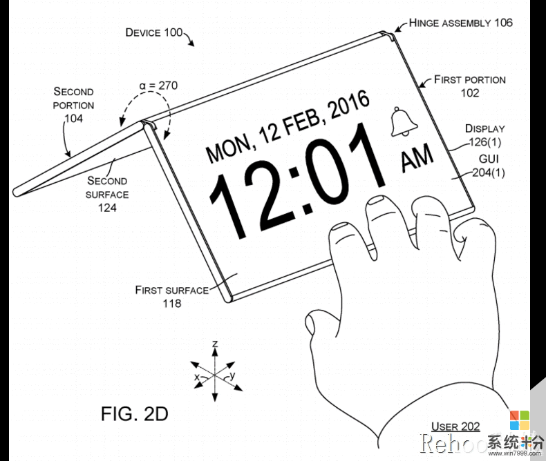 双屏时代已到来! 微软双屏幕设备专利图片曝光(2)
