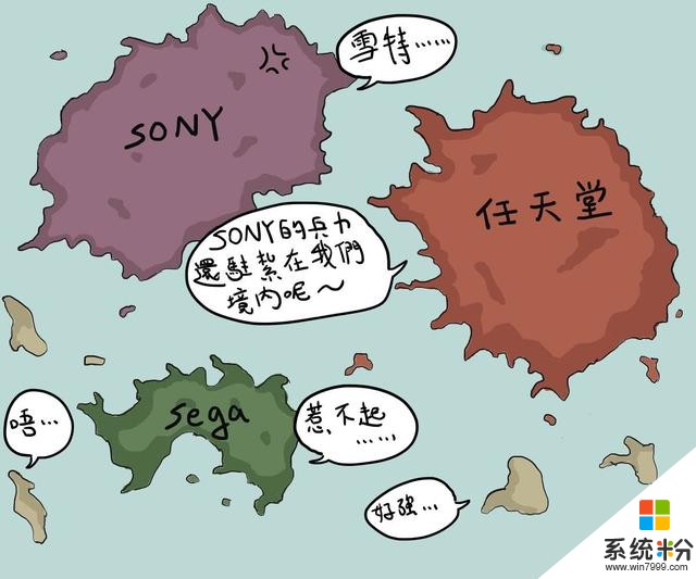 用漫畫說故事，SONY、SEGA、微軟、任天堂的恩怨情仇(11)