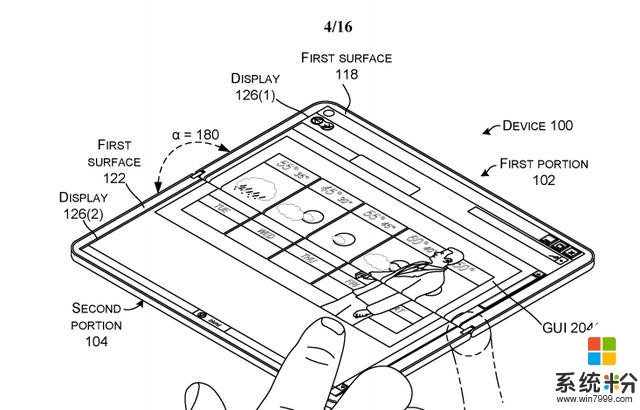 为竞争三星Galaxy X，微软将推可折叠手机Surface Phone？(4)