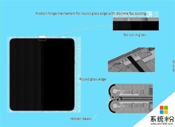 微软折叠手机专利曝光, 采用AMOLED柔性屏幕随意折叠(5)