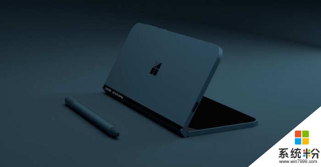 微软曝新手机Surface Phone设计图, 旋转折叠当笔记本用(1)