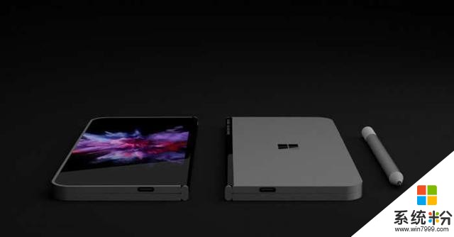 微软曝新手机Surface Phone设计图, 旋转折叠当笔记本用(2)