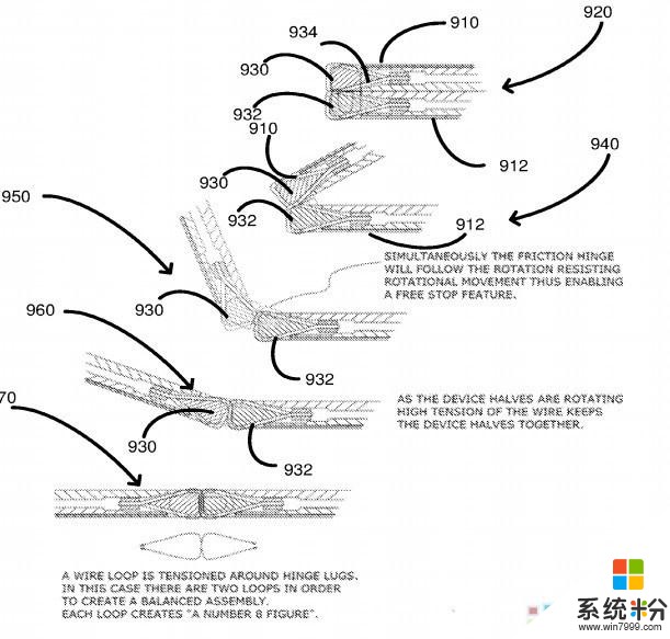 微软新专利解释了折叠手机推出原因和方法(2)