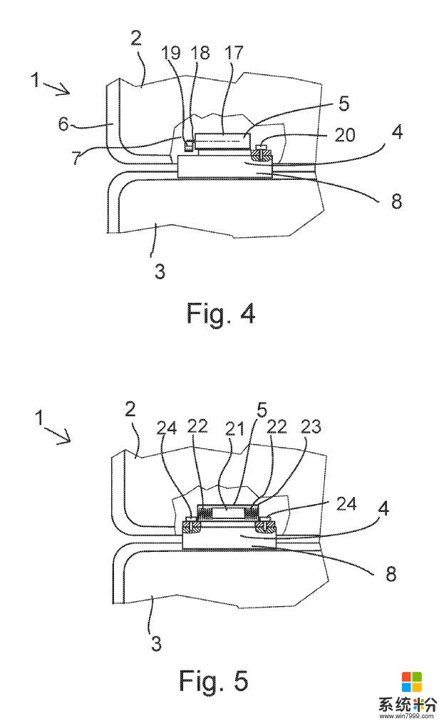 [图]微软新专利曝光：所研发的折叠手机具备触觉反馈引擎(3)