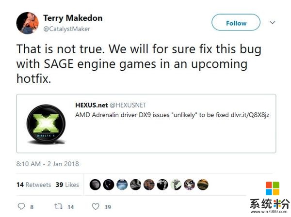 AMD顯卡17.12驅動致部分DX9遊戲崩潰 官方修複(2)