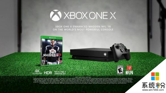 微软放出Xbox One X版《麦登橄榄球18》宣传片 展示“天蝎座”最强画质(1)