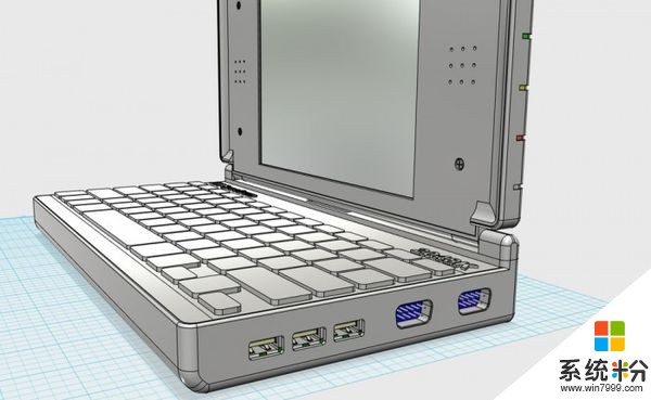 Speccy Next推出3D打印的复古笔记本电脑(4)