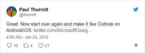 微软设计师分享Fluent设计实例：引发Twitter网友热议(5)