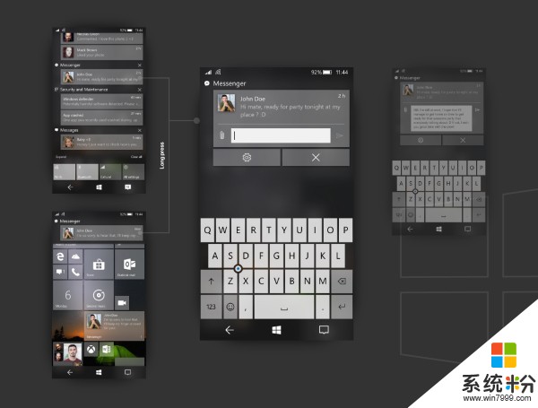 概念艺术家用Fluent Design重新设计Windows 10 Mobile(7)