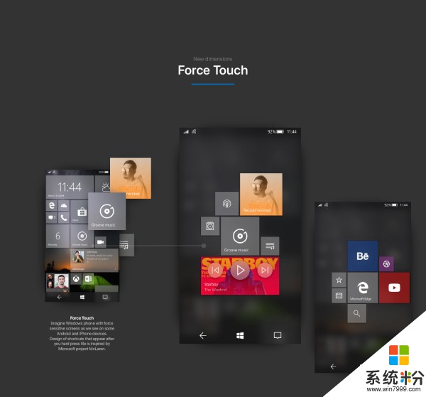 概念艺术家用Fluent Design重新设计Windows 10 Mobile(11)