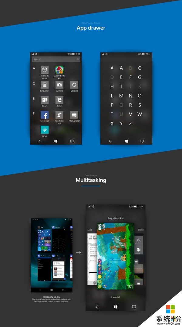 概念艺术家用Fluent Design重新设计Windows 10 Mobile(13)