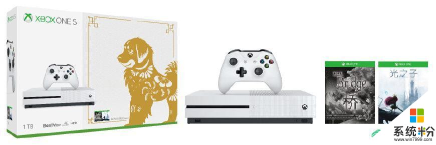微软公布2399元Xbox One狗年限量贺岁套装(1)