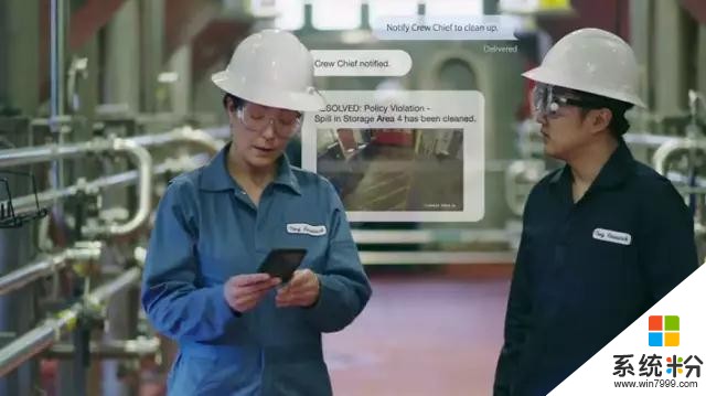 微软展示“黑科技”：如何防止工作场所事故发生(4)