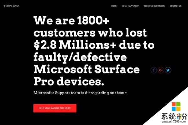 1800多名用户吐槽Surface Pro 4存在闪屏问题(1)
