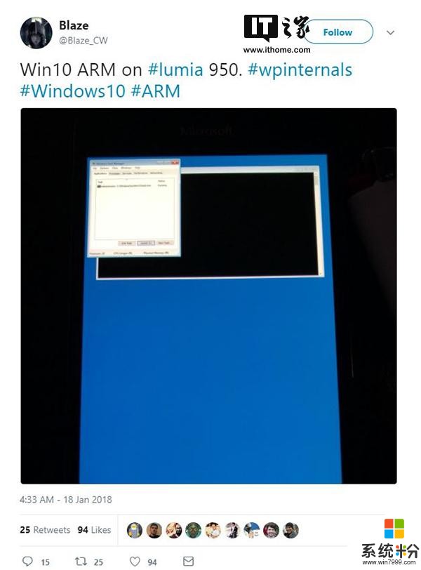 突破！微软Lumia 950刷上Win10 ARM系统(1)