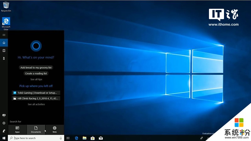 Windows 10 Build 17093上手体验视频(1)