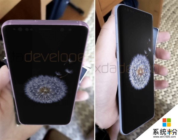 三星官方App曝光Galaxy S9四种颜色真机外观(1)