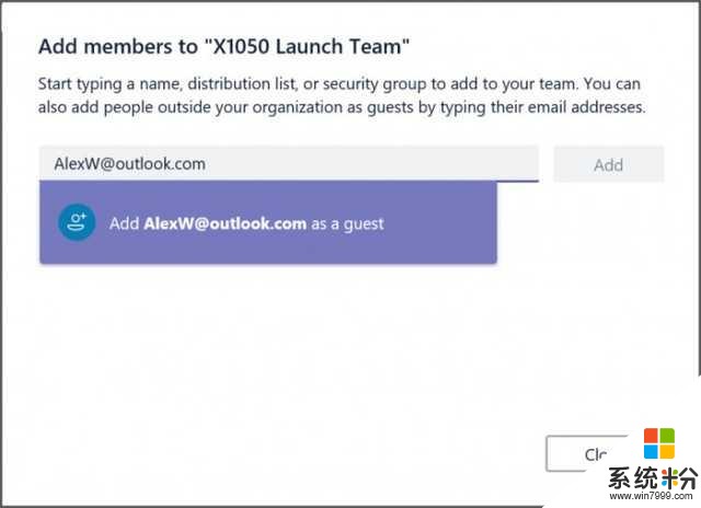 微软宣布在Teams上部署“添加访客”的新功能！(2)