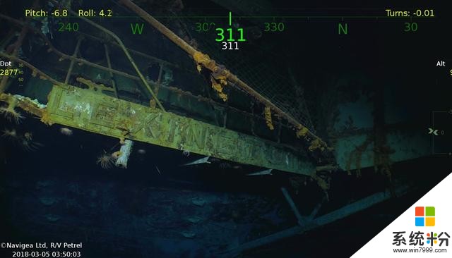 首次航母对决祭品！微软创始人团队发现二战美军航母残骸(4)