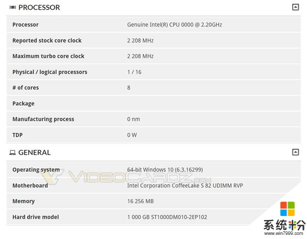 又得換主板！Intel首款桌麵主流8核首曝：2.2GHz好低(2)
