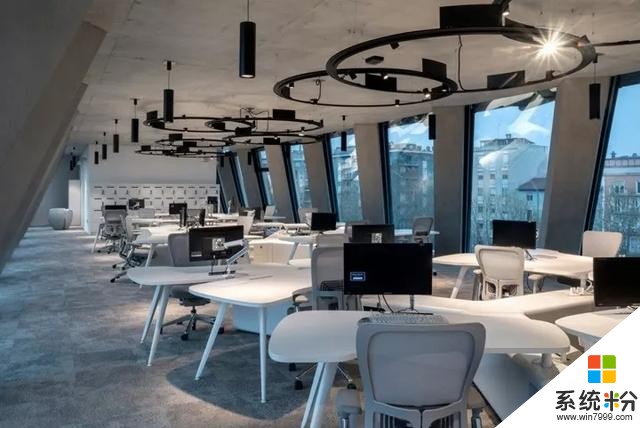 意大利微软总部办公空间设计案例(12)