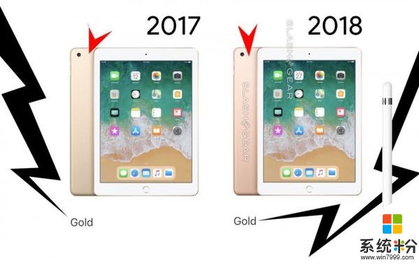 iPad新旧对比图 2018年都更新了什么？(1)