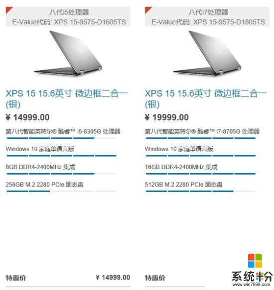 戴尔XPS 15笔记本发售：Intel/AMD合体 顶配2万元(5)