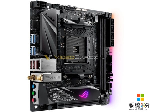 AMD Ryzen的迷你汗血寶馬！華碩ITX X470主板首曝(2)