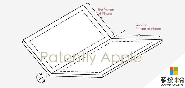 微软surface手机新专利：双屏幕可折叠(3)
