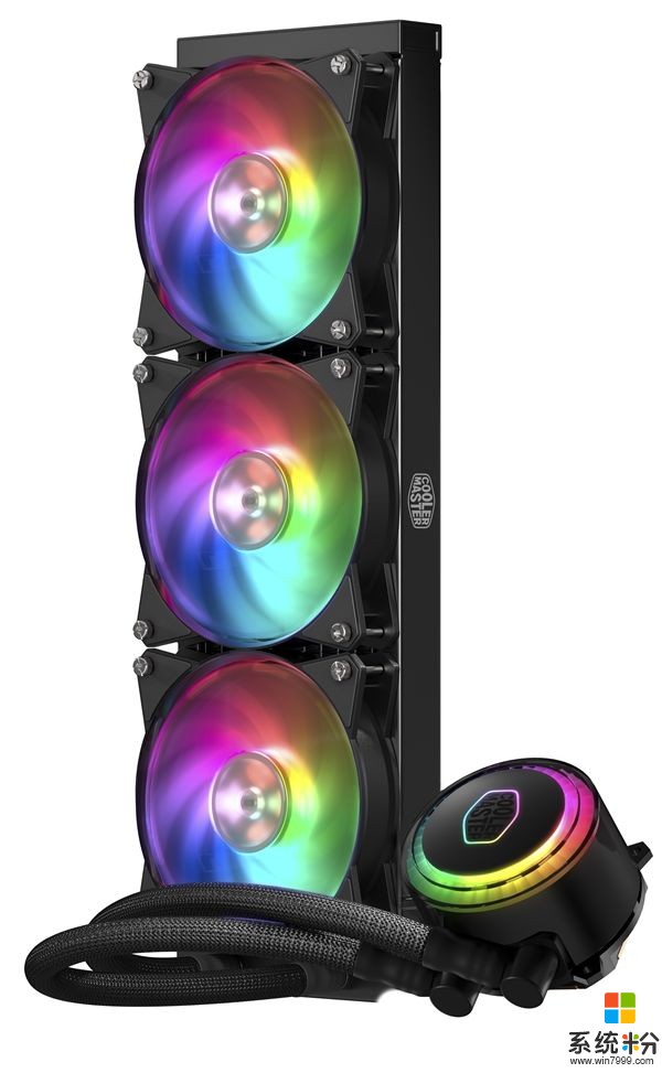 酷冷至尊冰神G360 RGB水冷散热器发布：可自定义灯效(3)