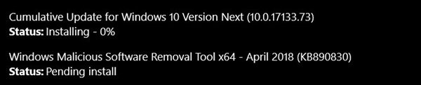 Windows 10春季更新正式版延期：微软发三道累积补丁(2)