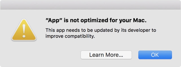 蘋果加速行動！MacOS彈窗提醒拋棄32位應用(2)