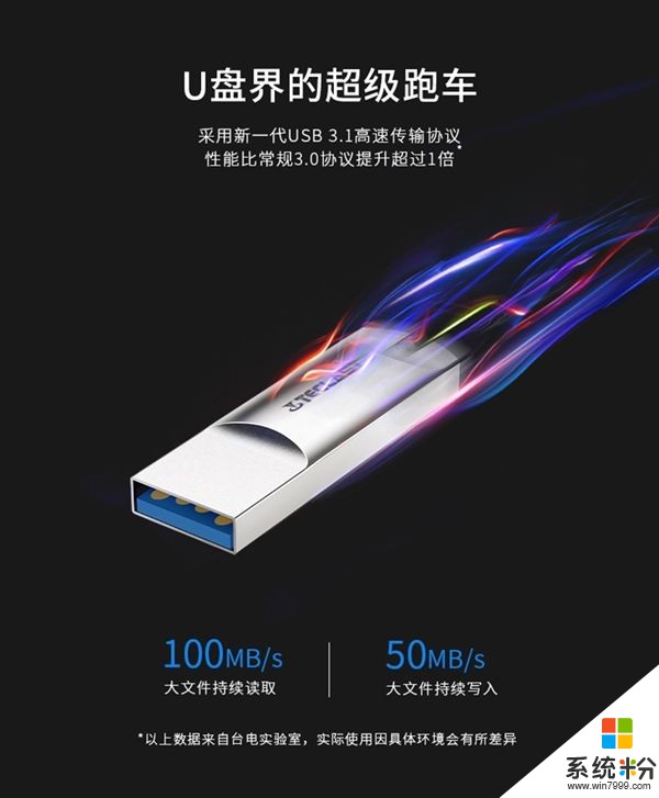高性价比！台电推新一代USB 3.1 U盘：100MB/秒(3)