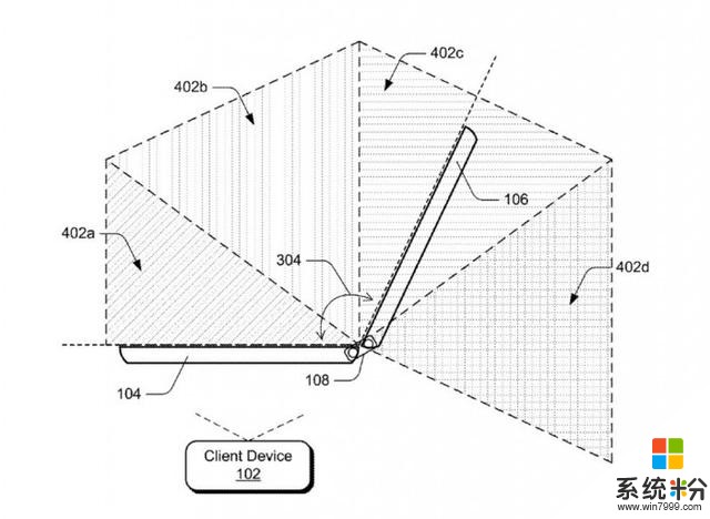 [图]微软可折叠手机又有新专利：不同角度可设置不同操作(2)