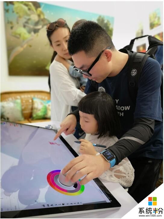 你使用过“电子画布”吗？艺术家+微软Surface让创作无极限(10)