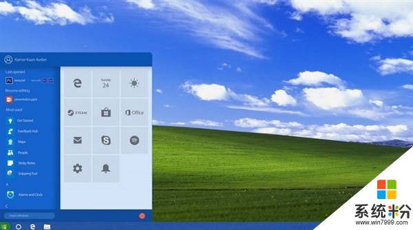 微软考虑下？WinXP重制版概念图 借鉴Win10元素(5)