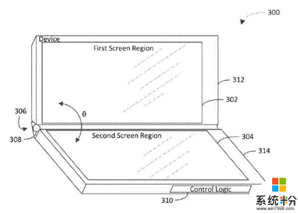 微软折叠屏专利现身，Surface Phone或有变数(1)