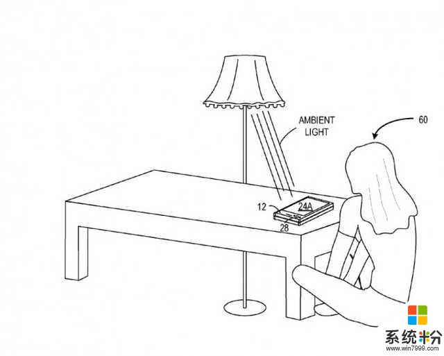 带有两个显示屏的微软Surface手机在新专利中出现(4)