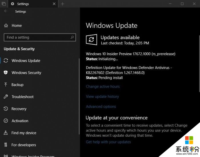 Windows 10 Build 17672發布：改進Windows Security(2)