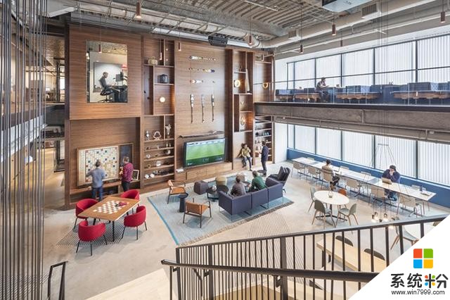 创造更友善、舒适的办公空间——微软新英格兰研发中心设计赏析(1)