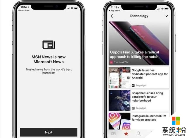 微软正面直抗衡谷歌、苹果！推出微软新闻全面取代MSN新闻(2)