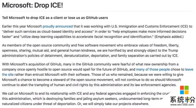 弃坑GitHub：微软「反非法移民」政府AI项目引发开源社区抵制(2)