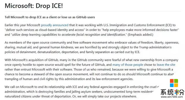 Github 用户喊话微软：放弃 ICE 吧，不然会失去我们的(1)