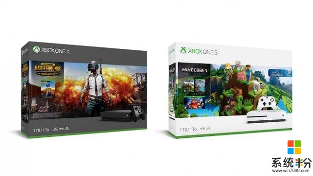 微软推出全新《绝地求生》《我的世界》Xbox 主机同捆套装(1)