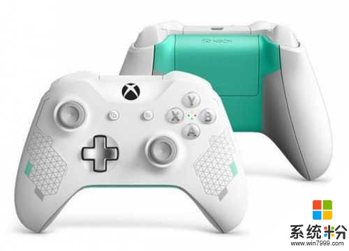 微软推出白色Xbox One手柄 白绿搭配配色清新(2)