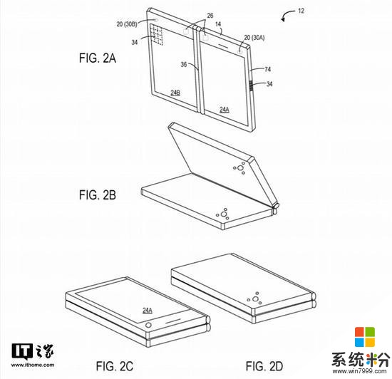 微软最新移动设备Surface仙女座曝光：为其申请多项专利！(1)