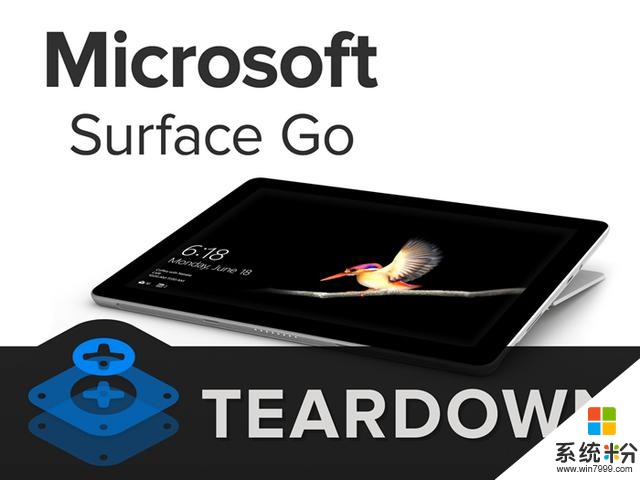 微软Surface Go拆解，电池原来比iPad还要小(1)