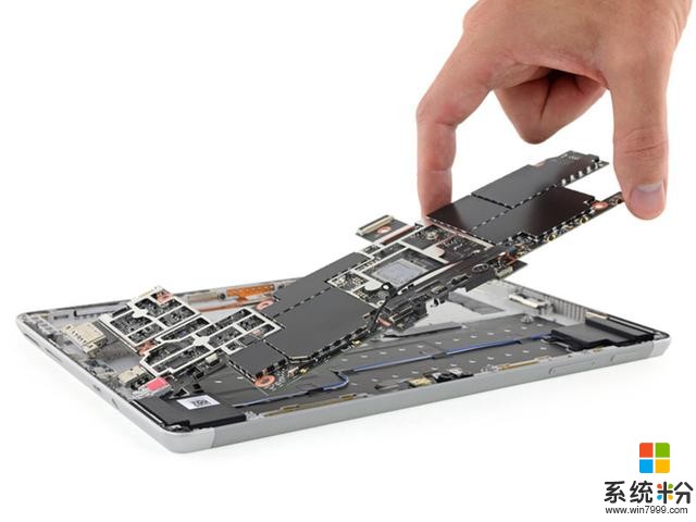 微软Surface Go拆解，电池原来比iPad还要小(8)