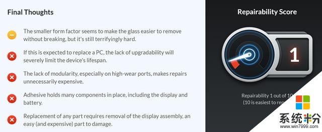 微软Surface Go拆解，电池原来比iPad还要小(13)
